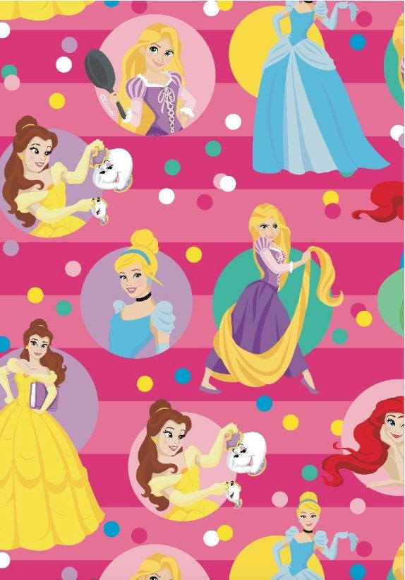 GIFT WRAP - DISNEY PRINCESS