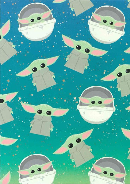 GIFT WRAP - STAR WARS BABY YODA