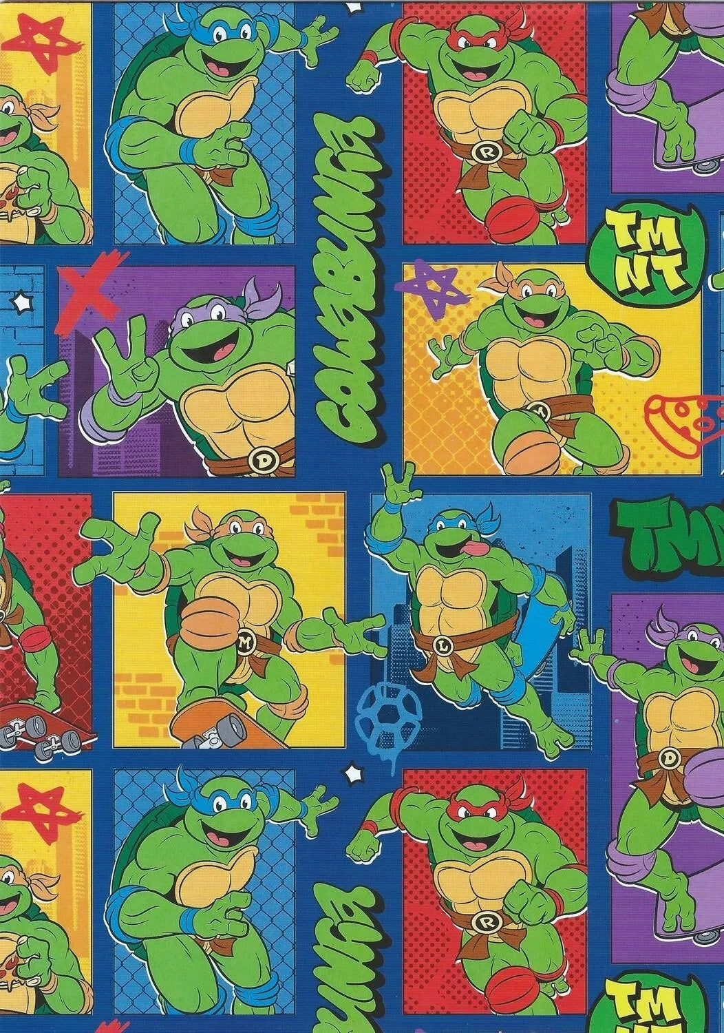 GIFT WRAP - TEENAGE MUTANT NINJA TURTLES