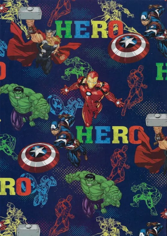 GIFT WRAP - MARVEL AVENGERS HERO