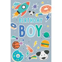 BIRTHDAY CARD - BIRTHDAY BOY
