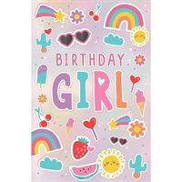 BIRTHDAY CARD - BIRTHDAY GIRL