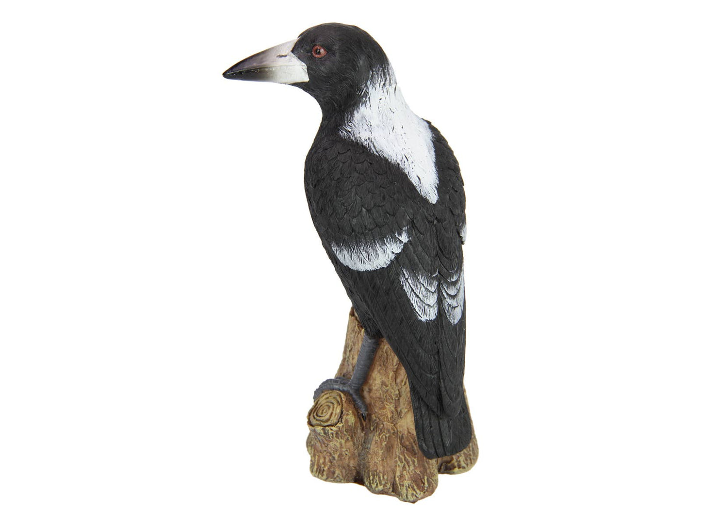 MAGPIE BIRD ON BRANCH - 18CM