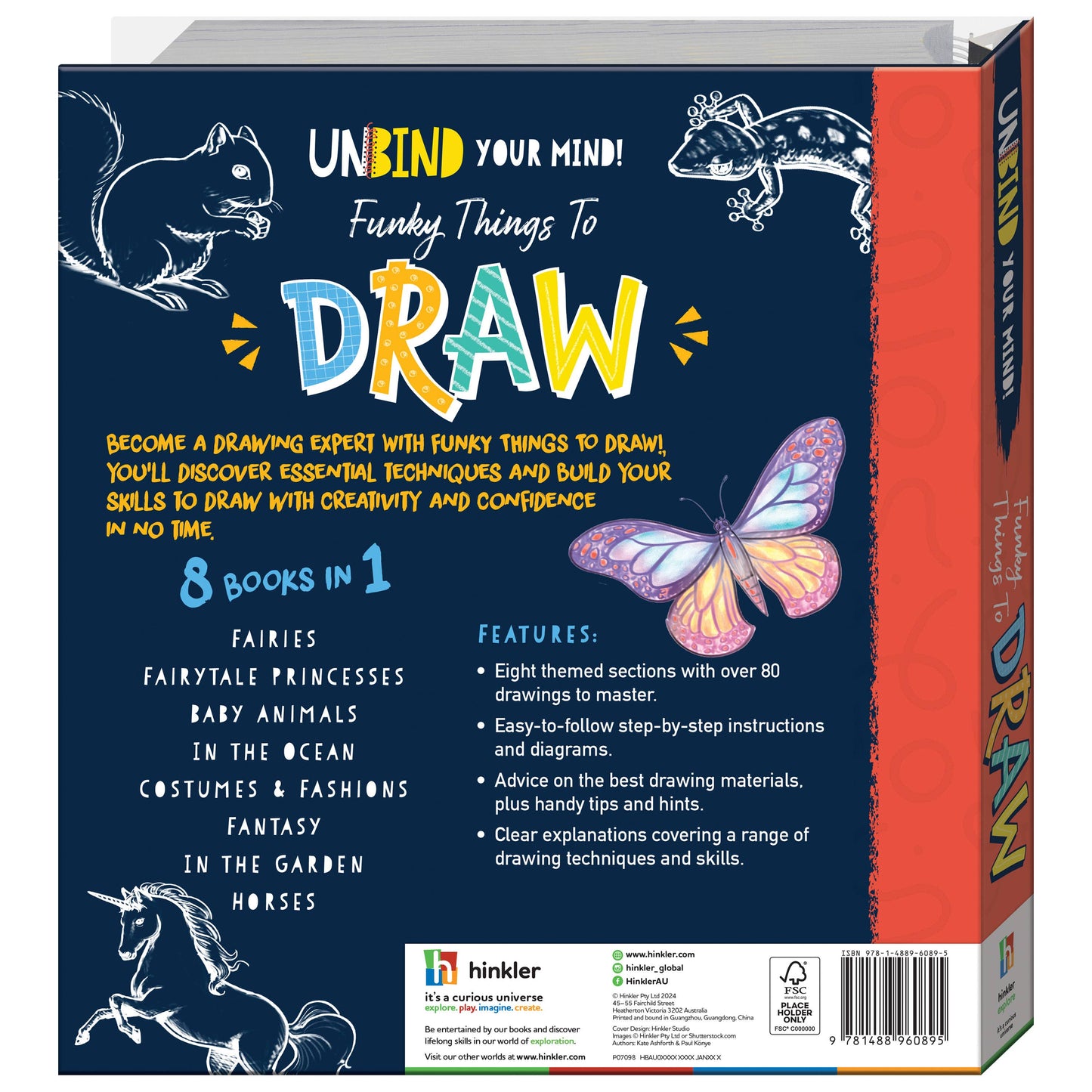 UNBIND YOUR MIND FUNKY THINGS TO DRAW