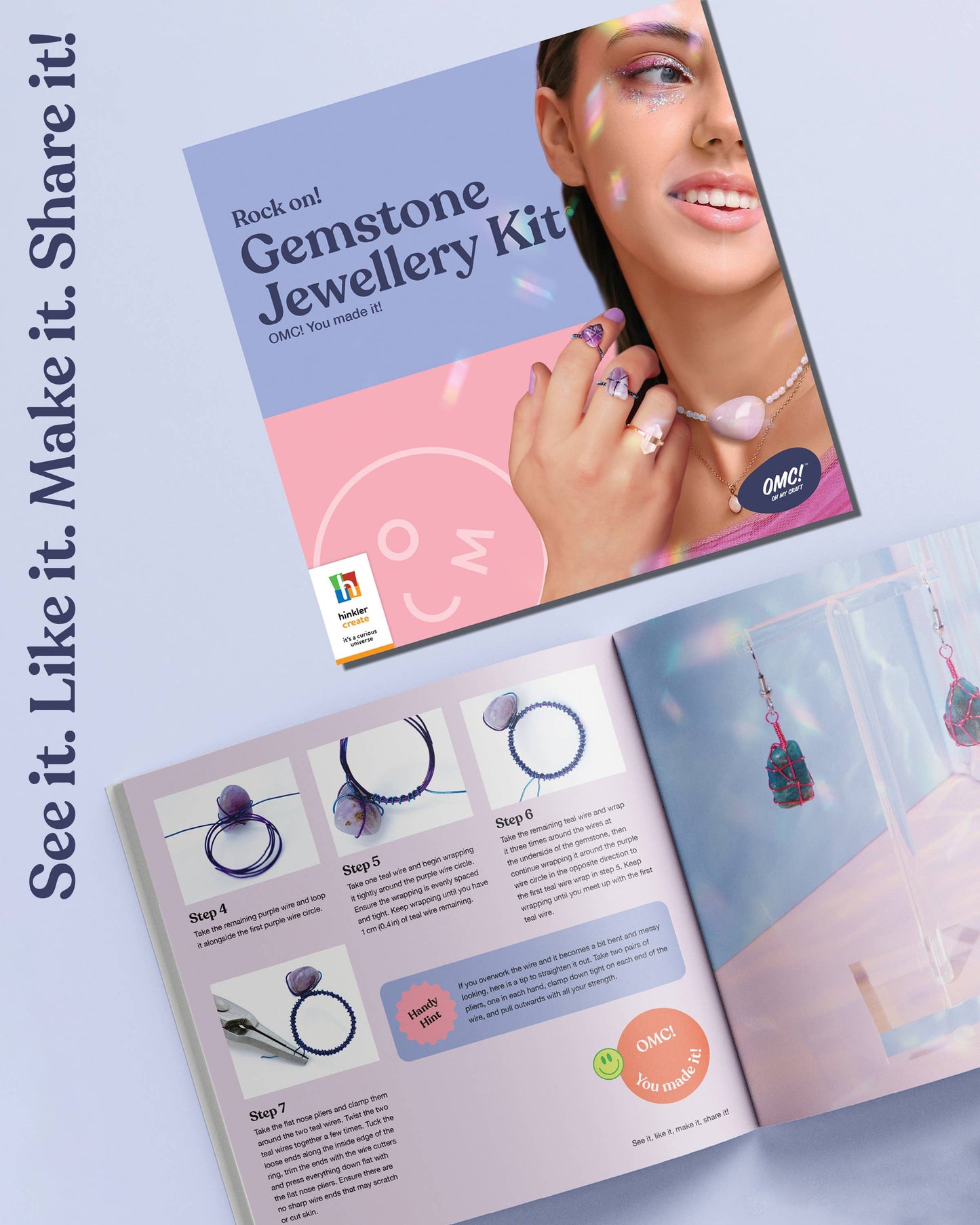 OMC! GEMSTONE JEWELLERY KIT
