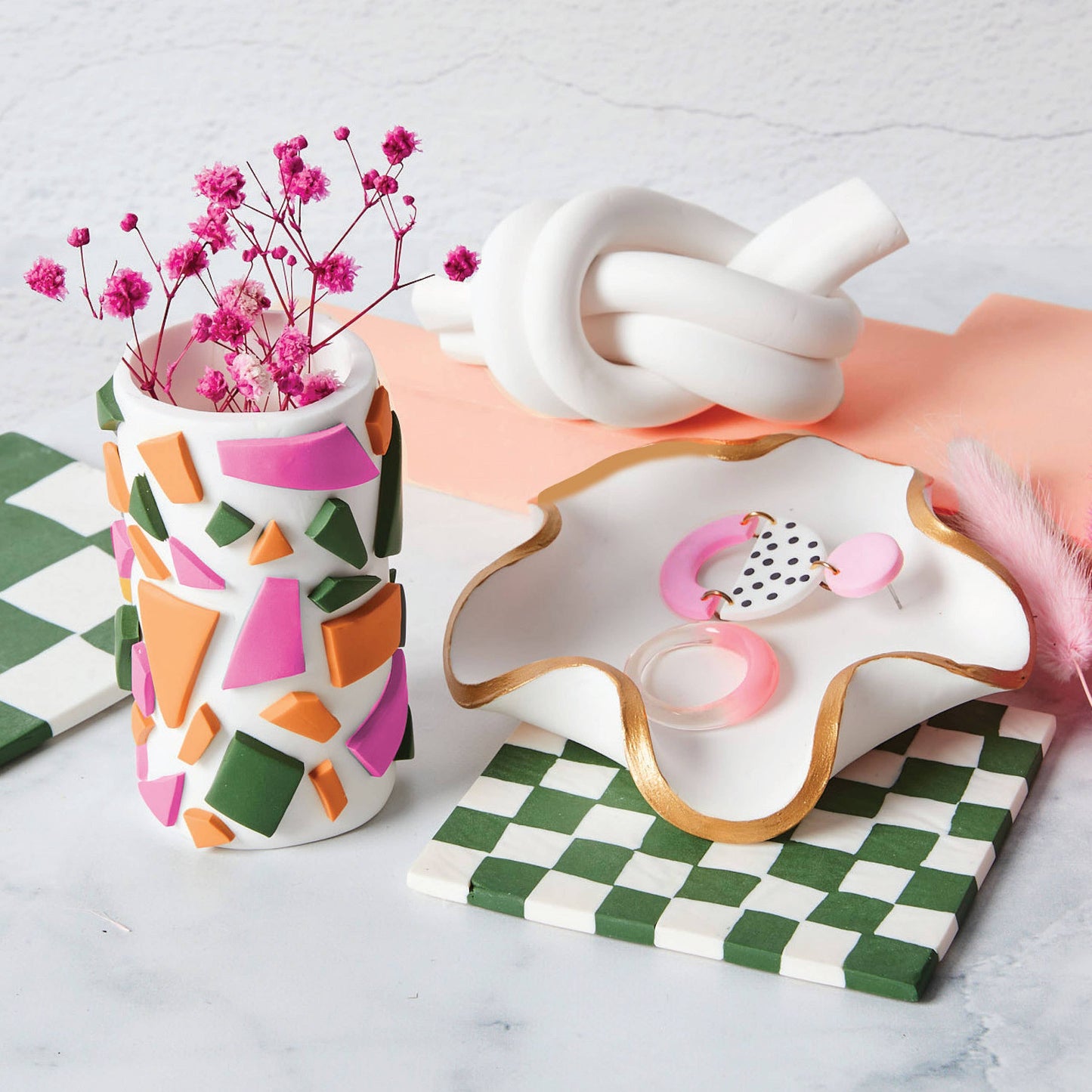 CRAFTMAKER POLYMER CLAY DECOR KIT