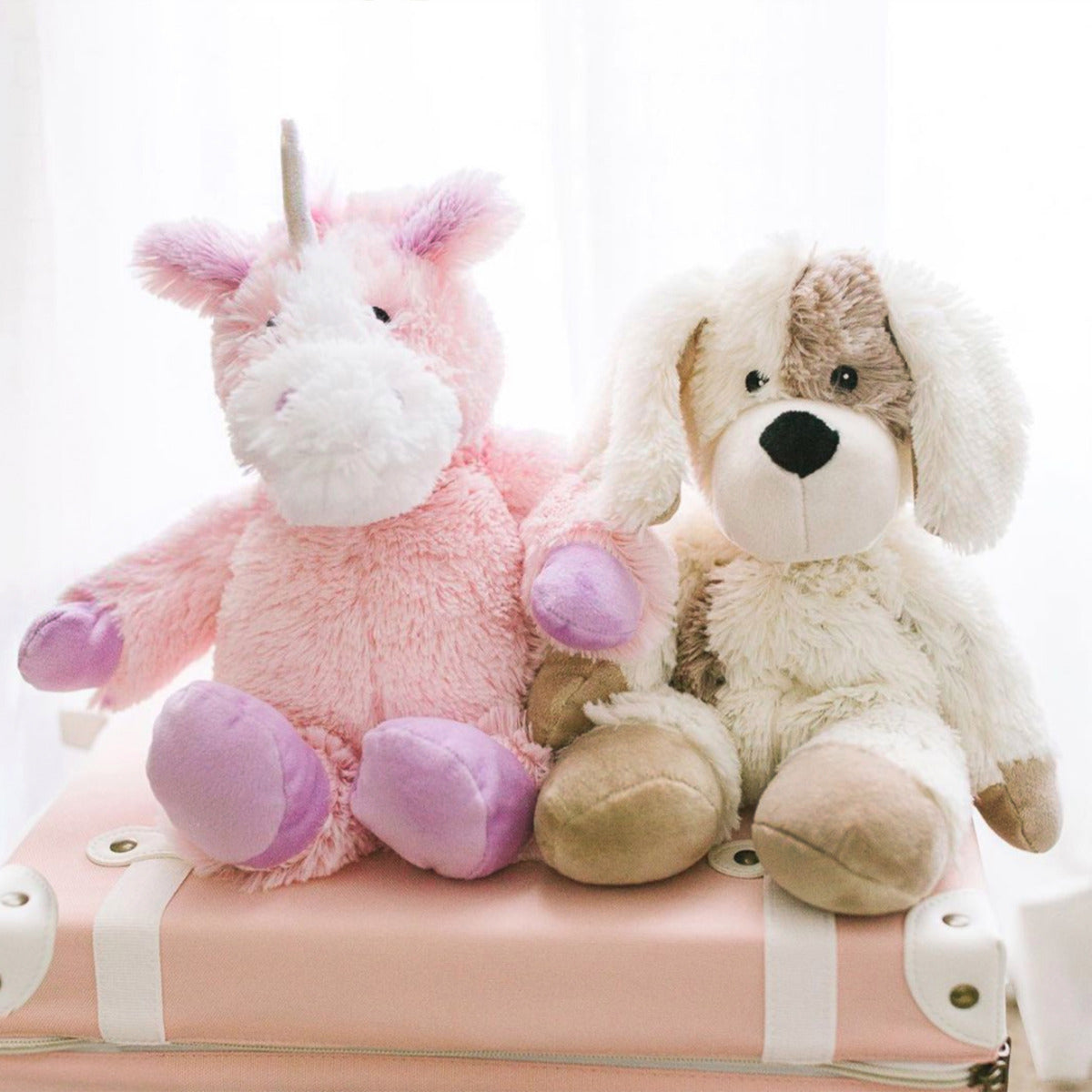 WARMIES SPARKLY PINK UNICORN