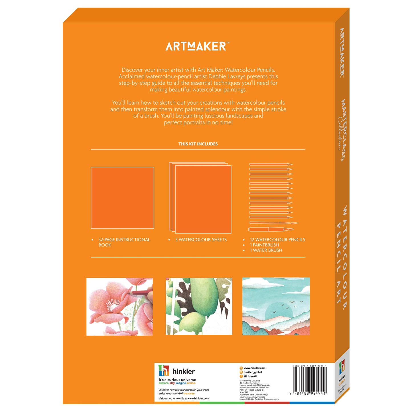 ARTMAKER MASTERCLASS COLLECTION: WATERCOLOUR PENCILS