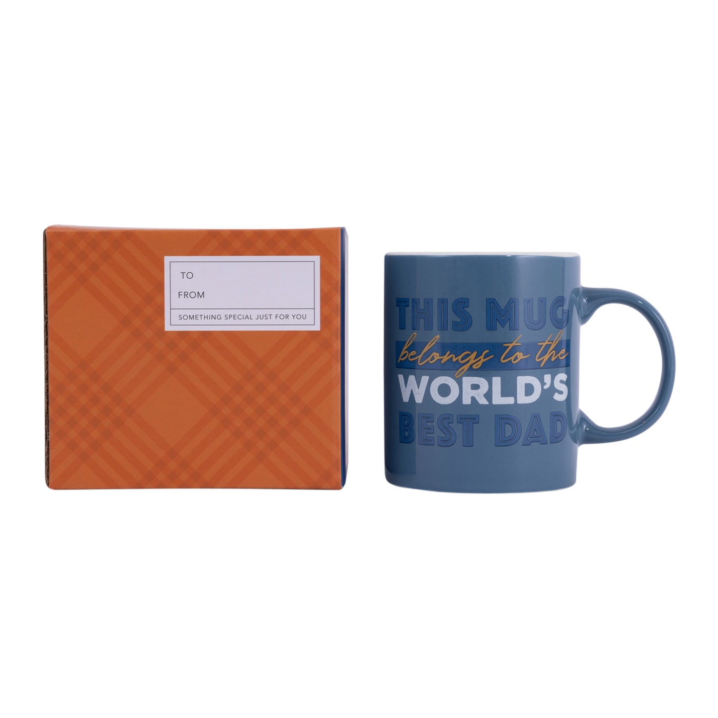 THIS MUG BELONGS TO THE WORLD'S BEST DAD COFFEE MUG