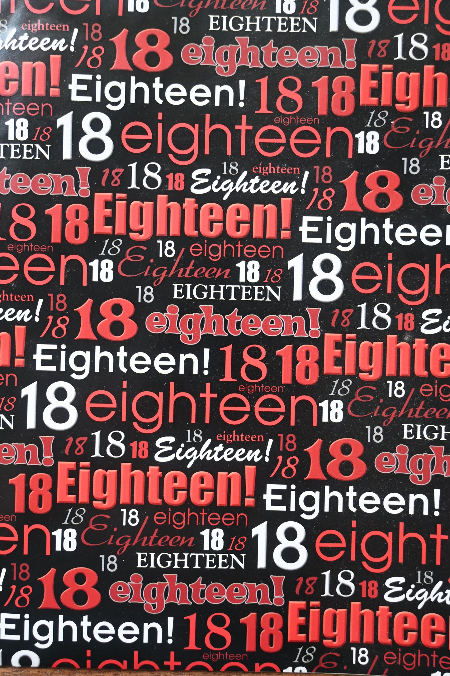 GIFT WRAP - EIGHTEEN