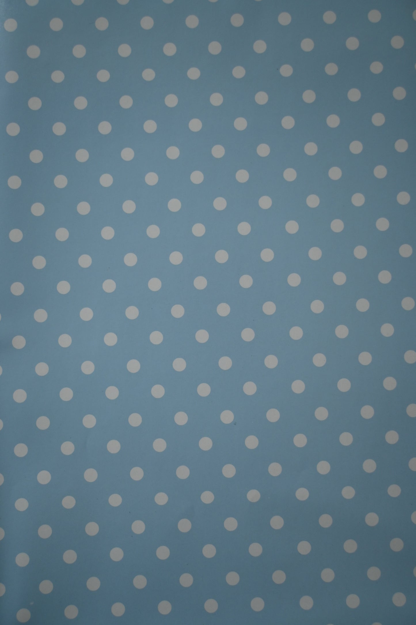 GIFT WRAP - BLUE POLKA DOT