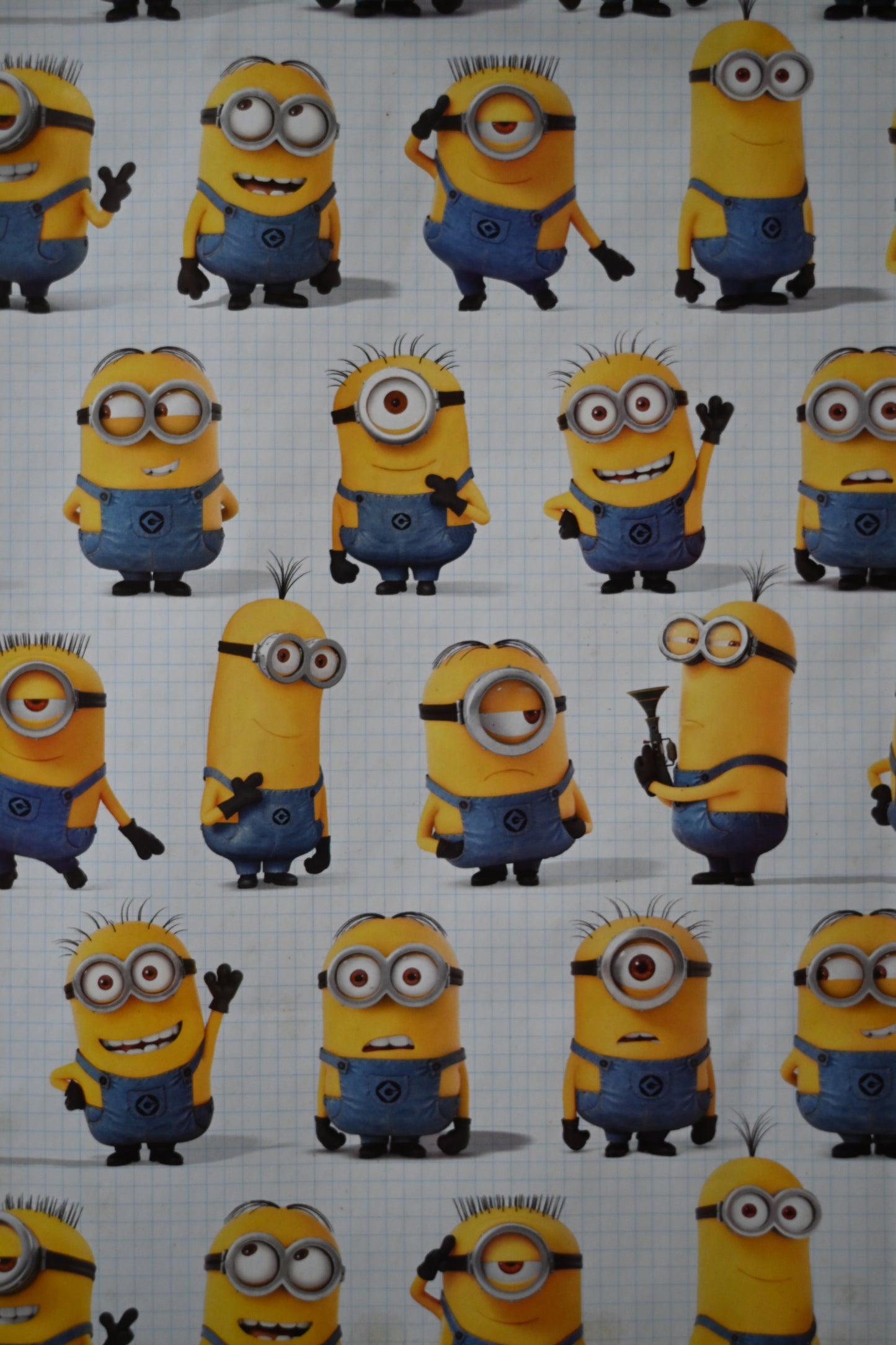 GIFT WRAP - DESPICABLE ME MINIONS