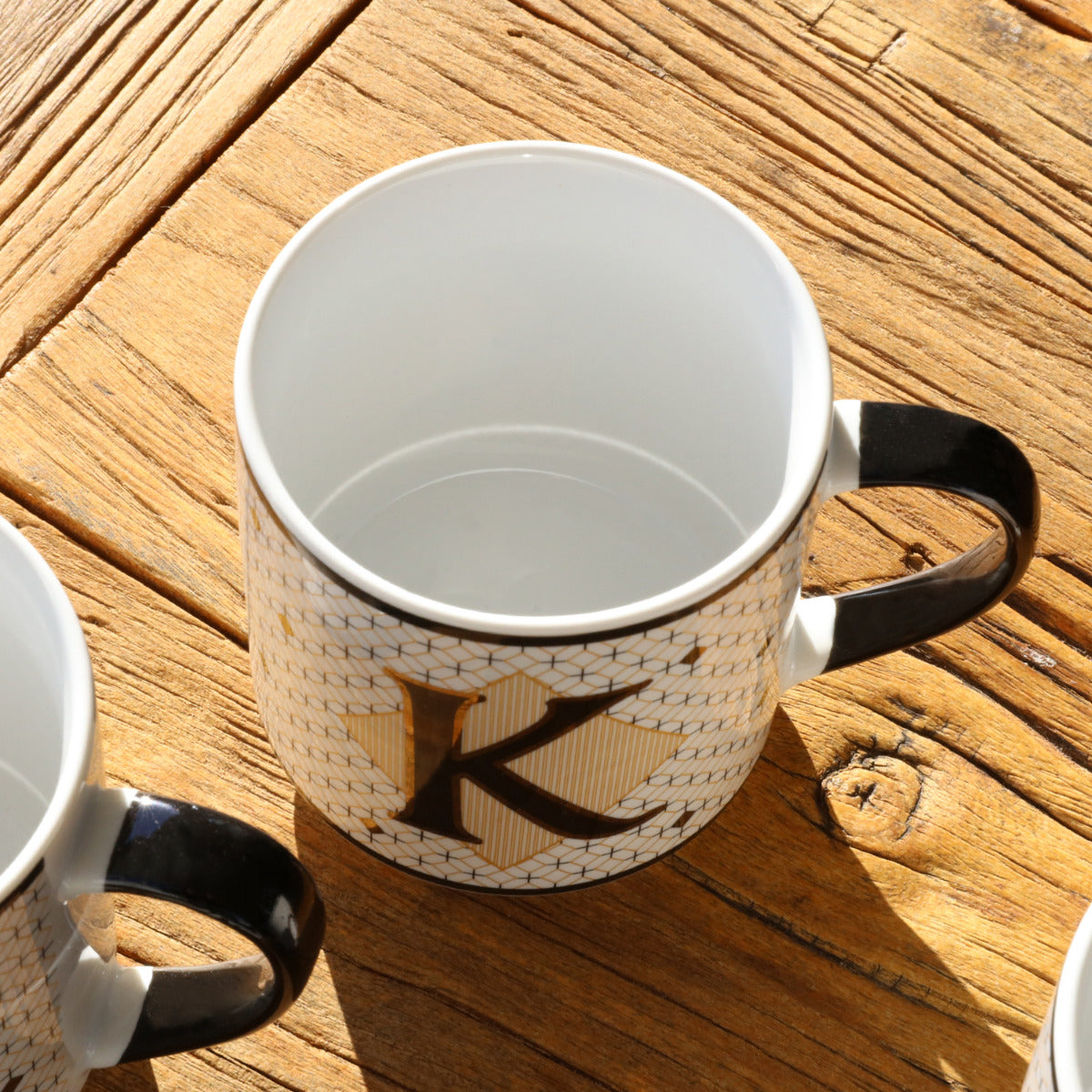MONOGRAM MUG - LETTER K