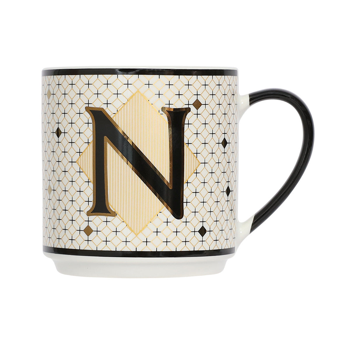 MONOGRAM MUG - LETTER N