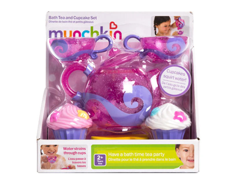 MUNCHKIN BATH TEA AND CUPCAKE SET