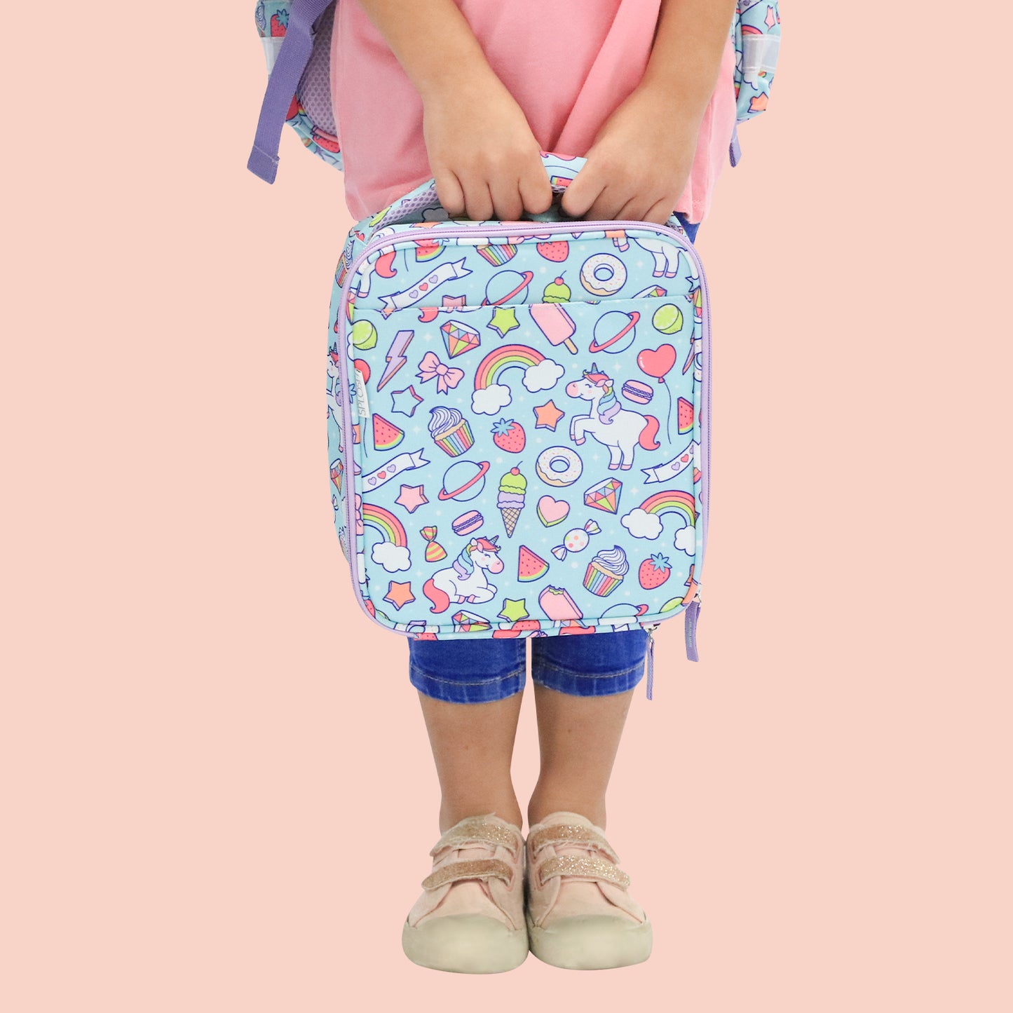 SPLOSH OUT & ABOUT LUNCH BAG - RAINBOW