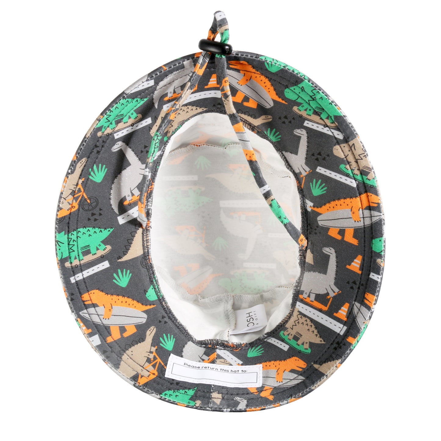 SPLOSH OUT & ABOUT KIDS BUCKET HAT - DINO SKATE