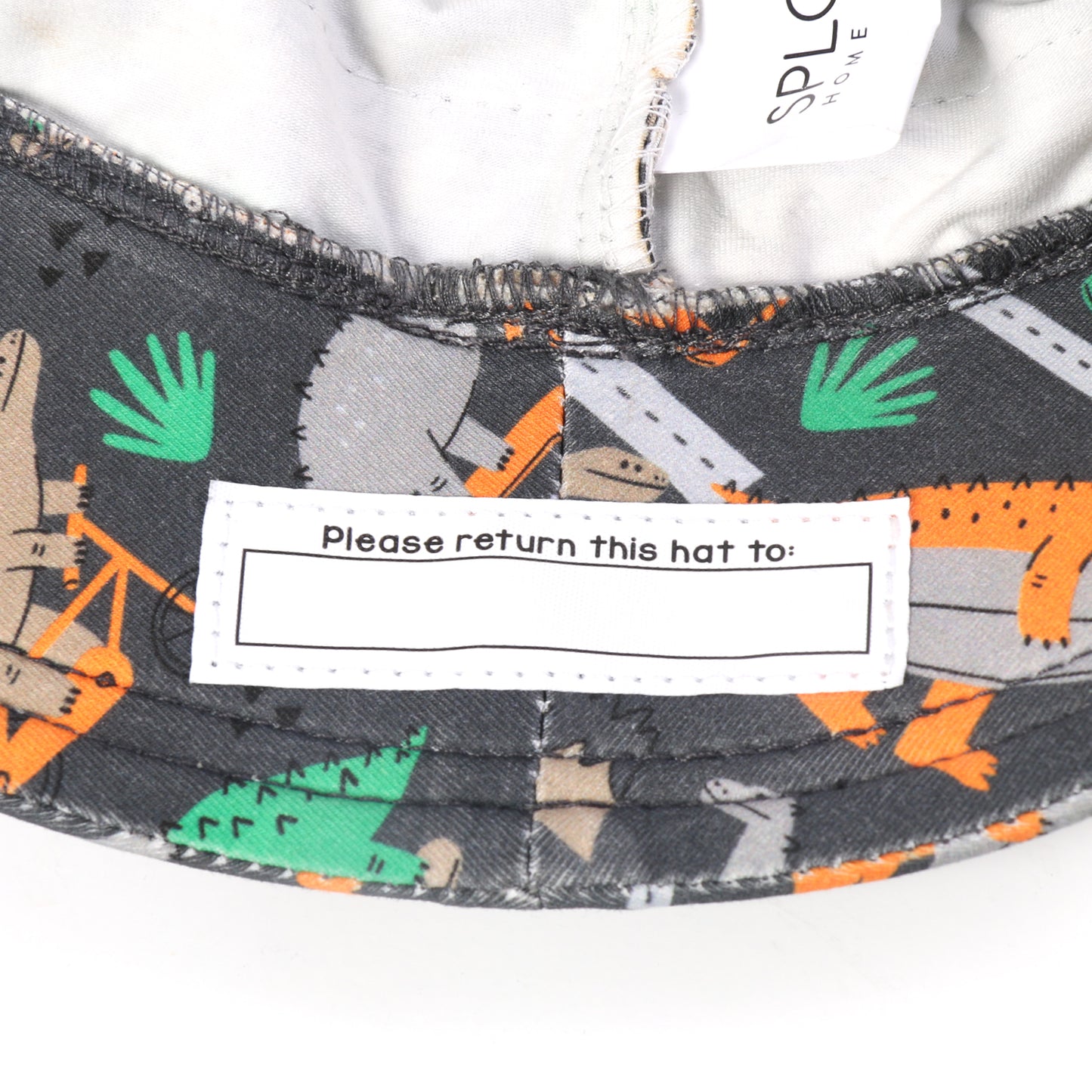 SPLOSH OUT & ABOUT KIDS BUCKET HAT - DINO SKATE
