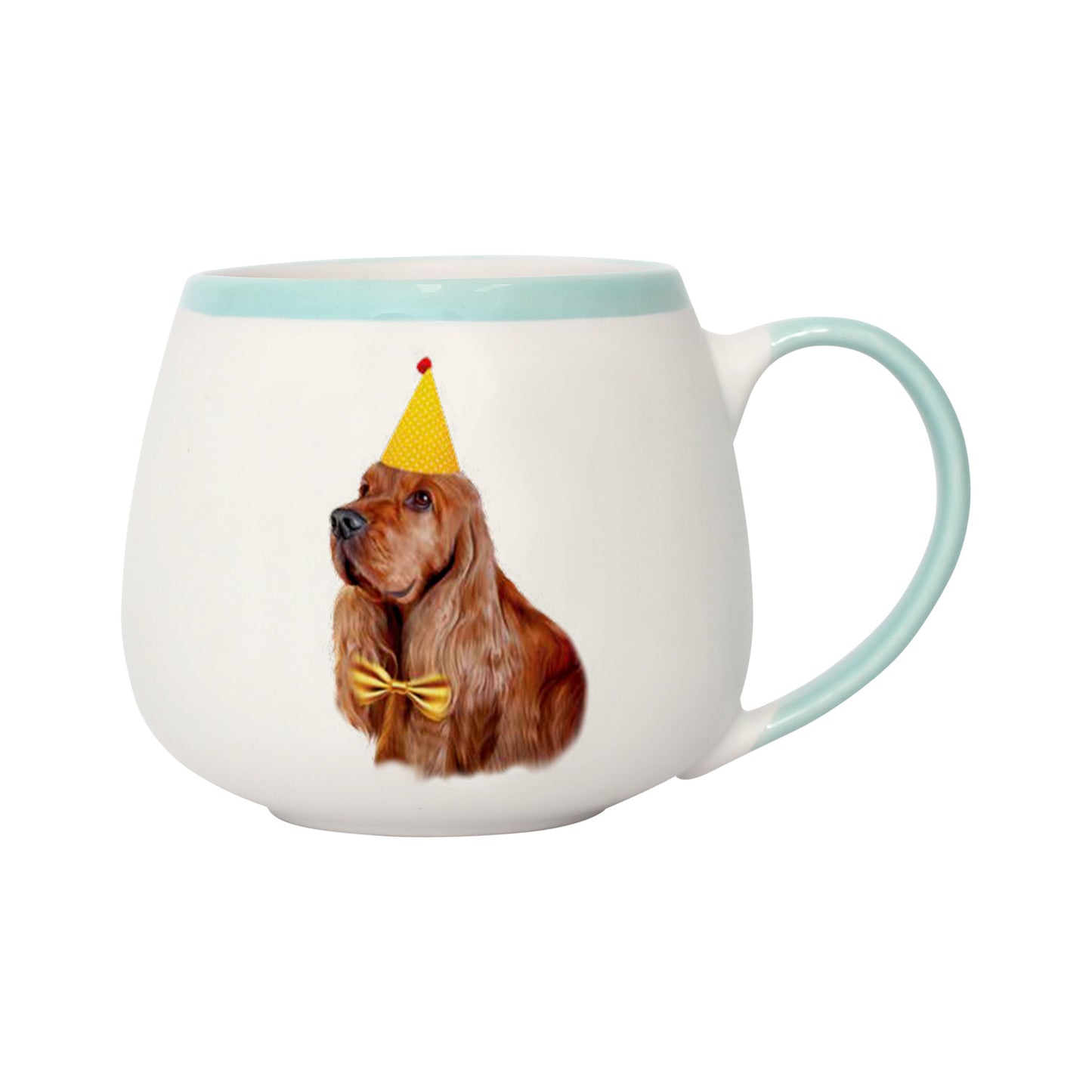 PAINTED PET COCKER SPANIEL MUG