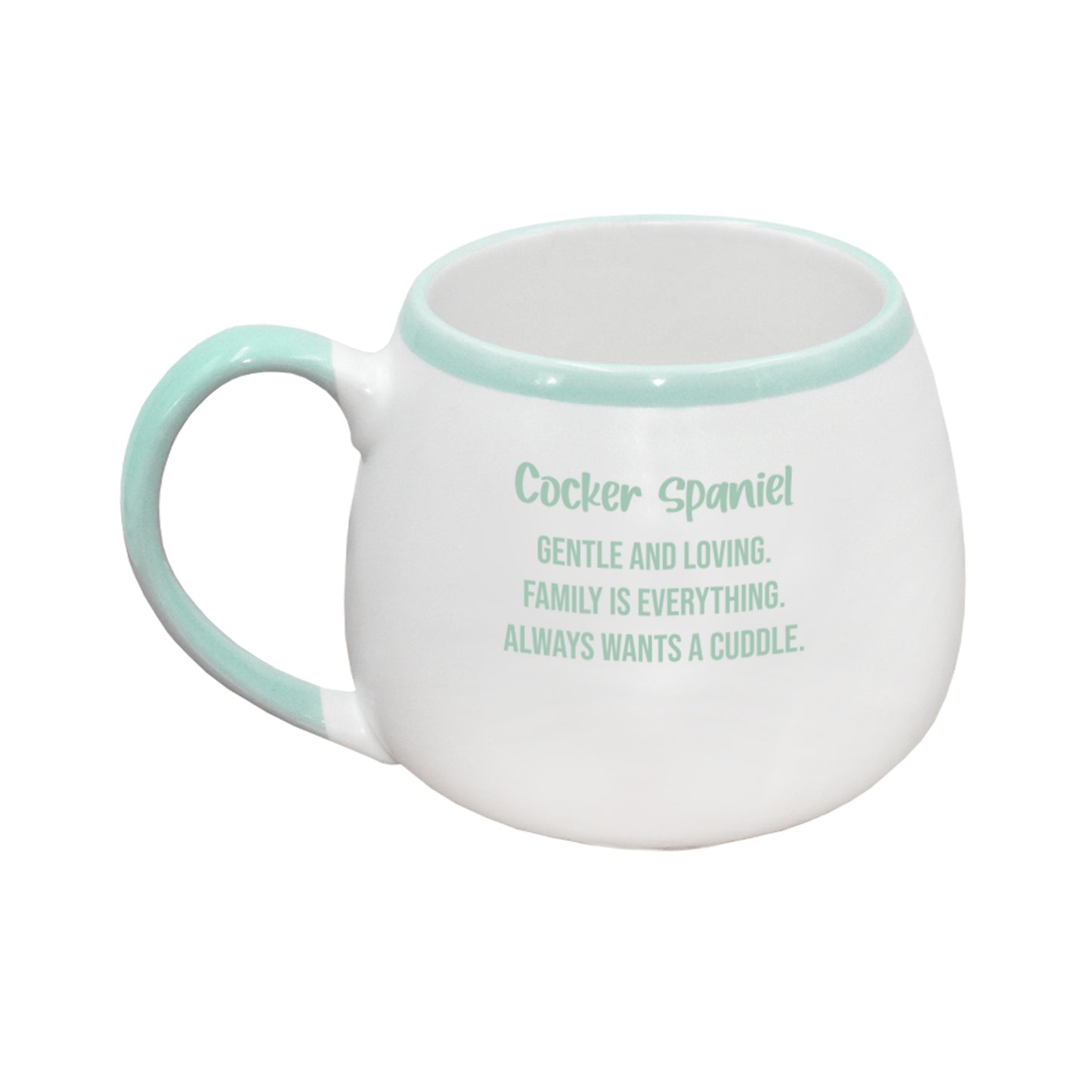 PAINTED PET COCKER SPANIEL MUG