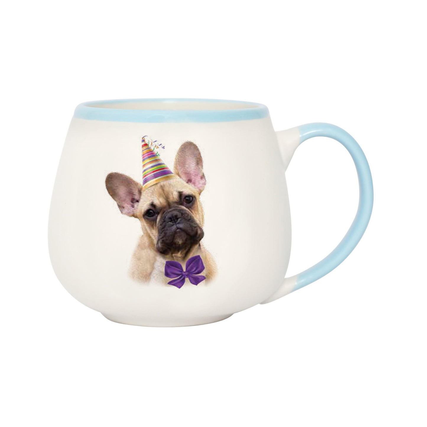 PAINTED PET FRENCH BULLDOG MUG