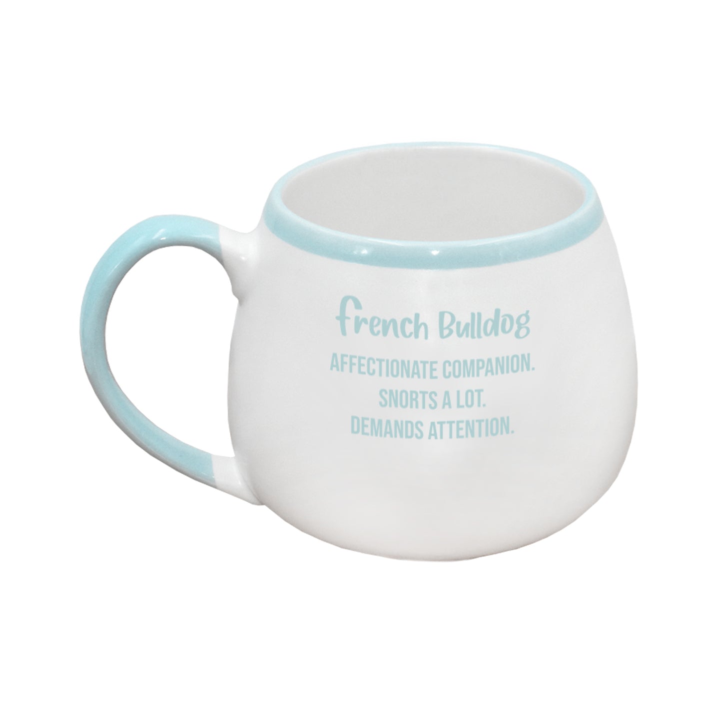 PAINTED PET FRENCH BULLDOG MUG