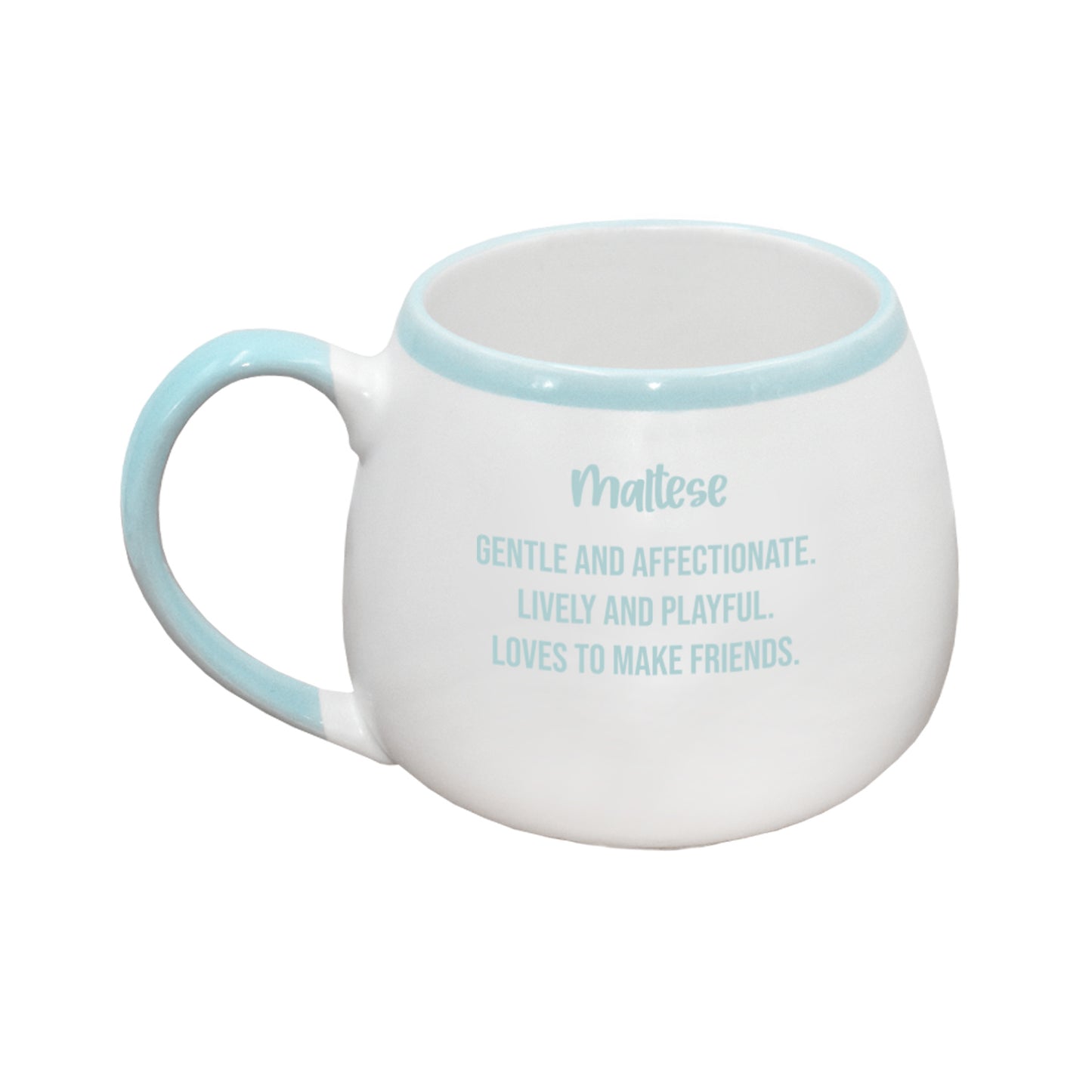 PAINTED PET MALTESE MUG