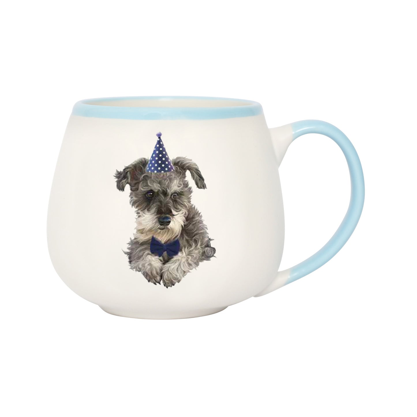 PAINTED PET SCHNAUZER MUG