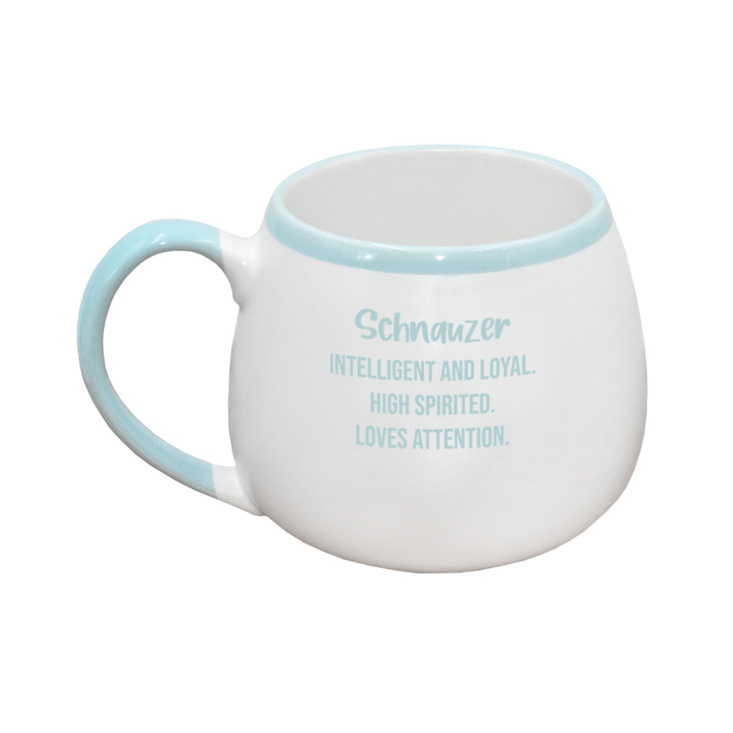 PAINTED PET SCHNAUZER MUG