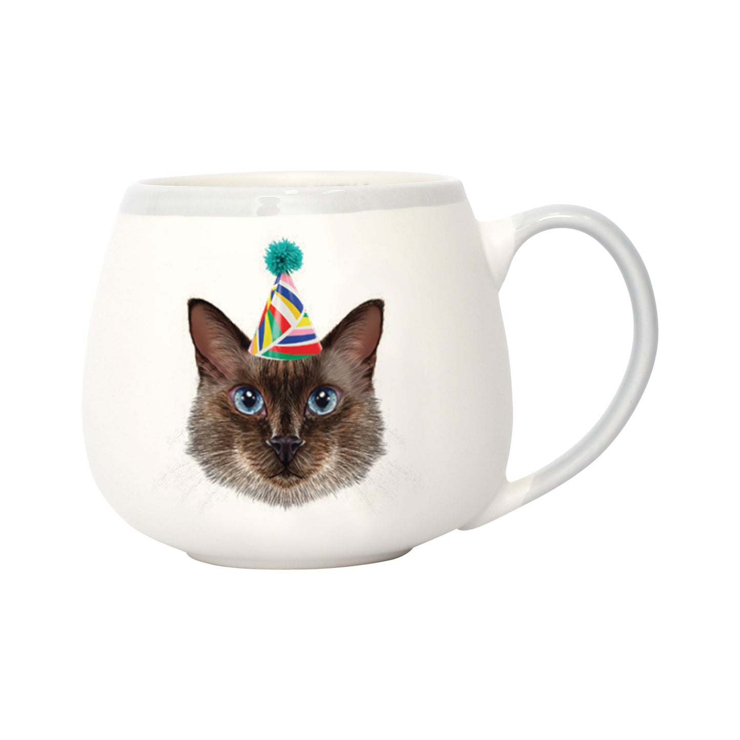 PAINTED PET SIAMESE MUG