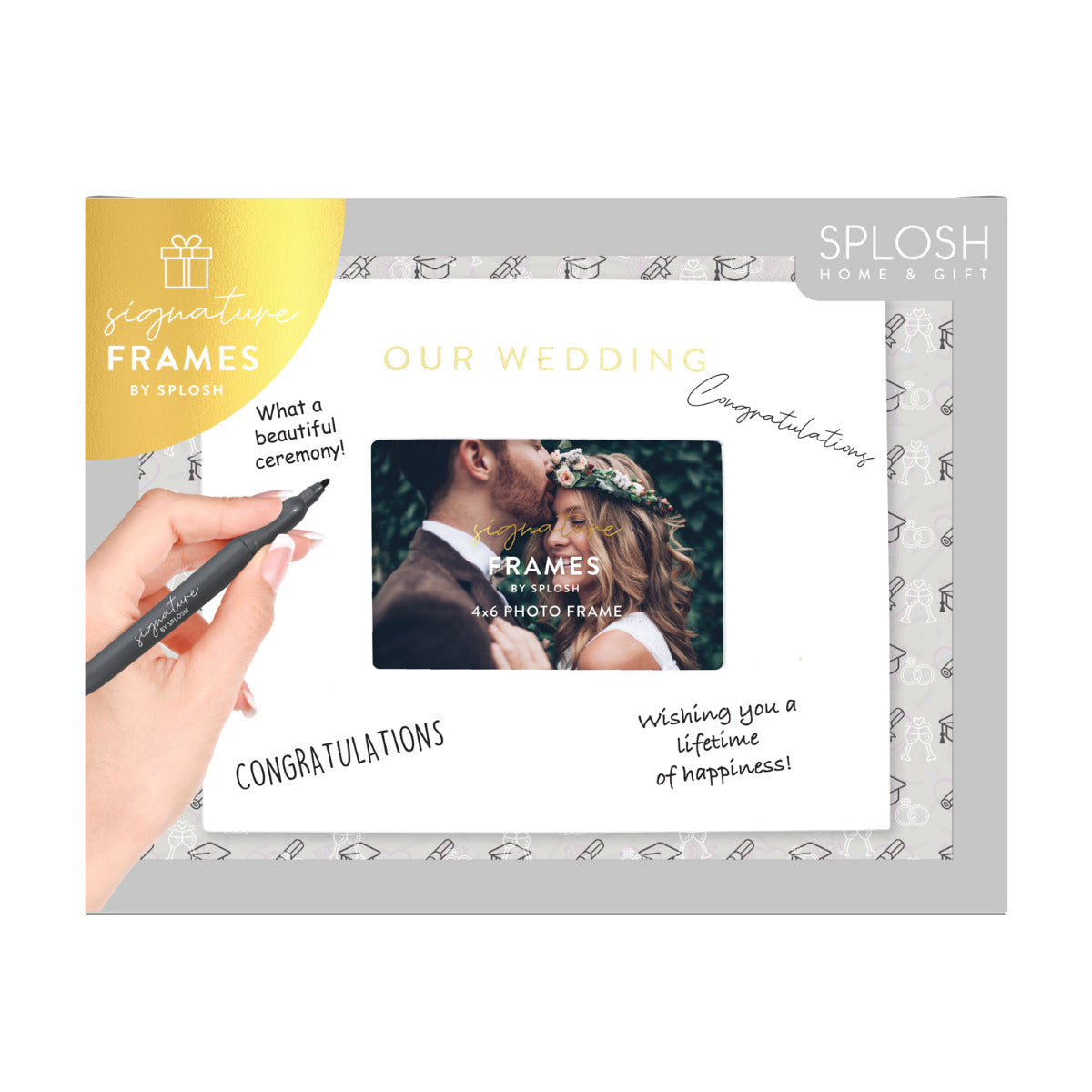 WEDDING SIGNATURE FRAME