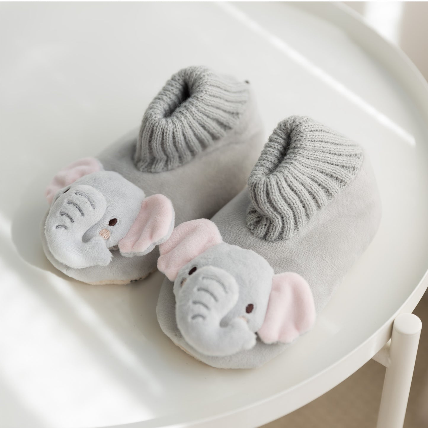 SPLOSH SNUGGUPS TODDLER ANIMAL SLIPPERS - ELEPHANT