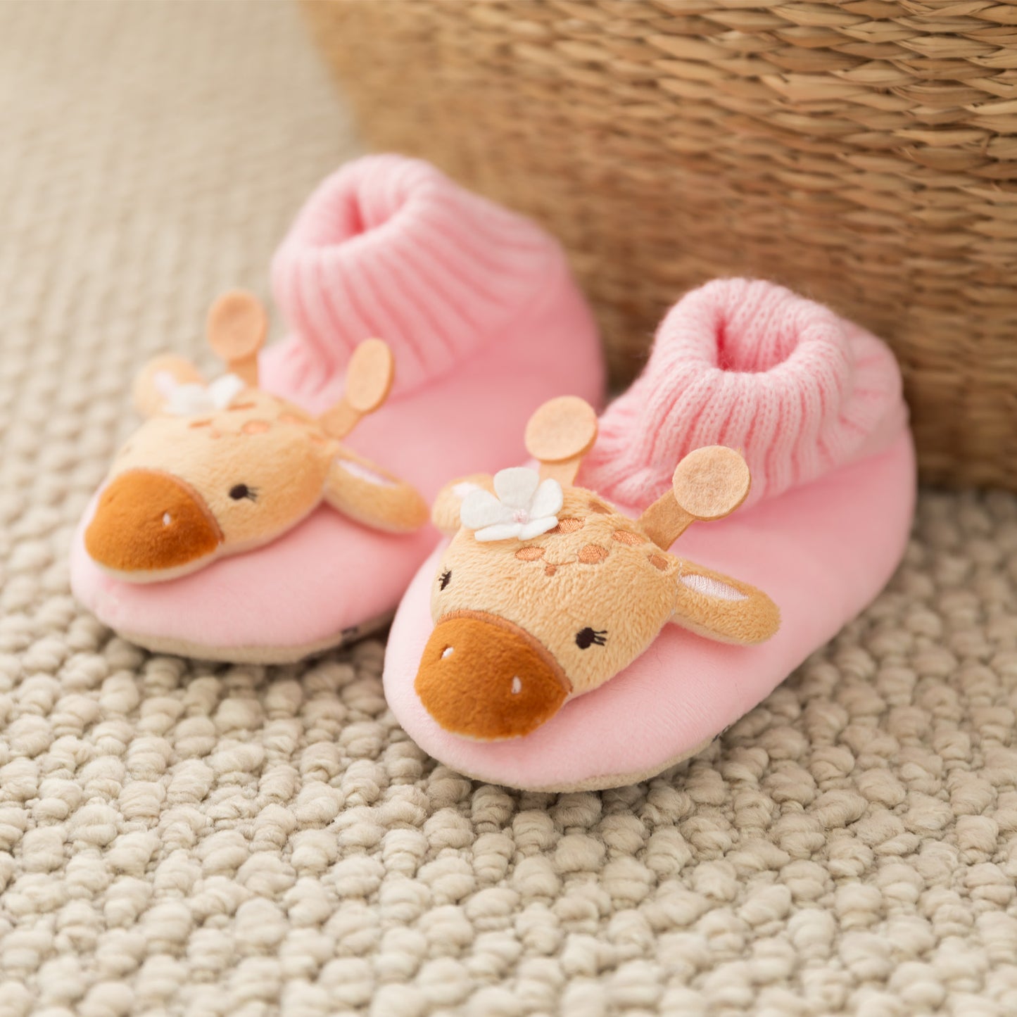 SPLOSH SNUGGUPS TODDLER ANIMAL SLIPPERS - GIRAFFE