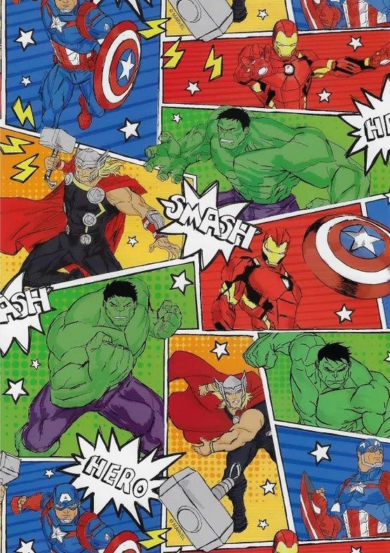 GIFT WRAP - MARVEL AVENGERS FRAMES