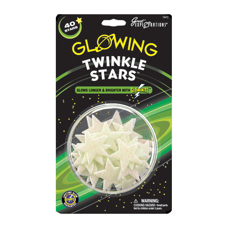 GREAT EXPLORATIONS GLOWING TWINKLE STARS