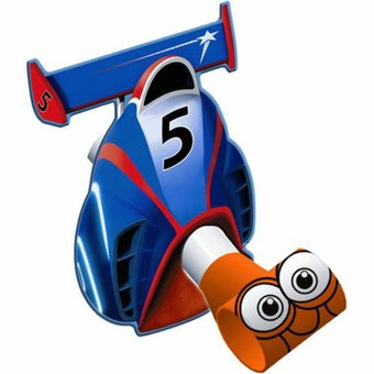 TURBO PARTY BLOWOUTS - PACK OF 8