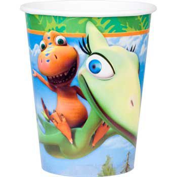 DINOSAUR TRAIN 266ML PAPER CUPS - PACK OF 8
