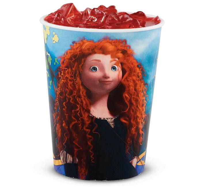 DISNEY BRAVE 266ML PAPER CUPS - PACK OF 8