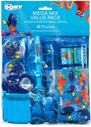 DISNEY FINDING DORY MEGA VALUE PACK - 48 PARTY FAVORS