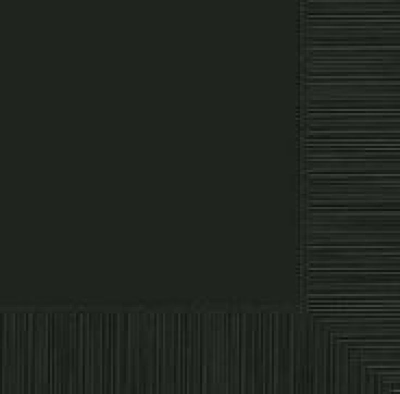 JET BLACK LUNCH NAPKINS - PACK OF 20