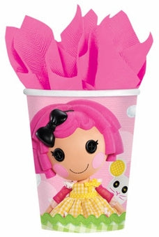 LALALOOPSY 266ML PAPER CUPS - PACK OF 8