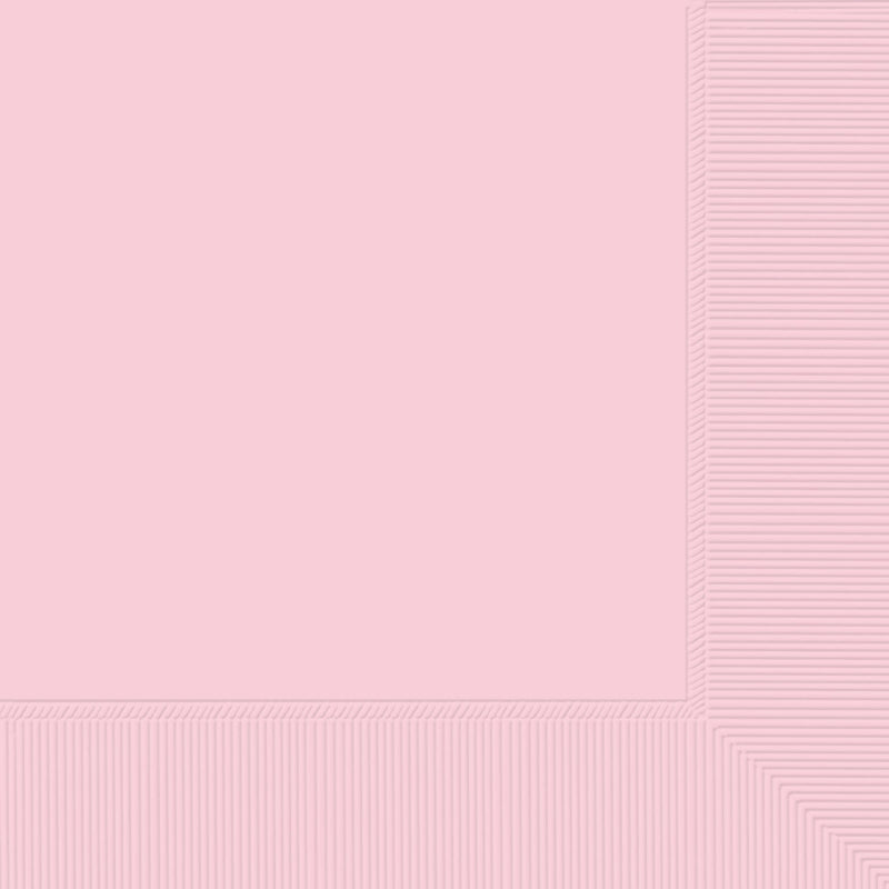 BLUSH PINK LUNCH NAPKINS - PACK OF 50