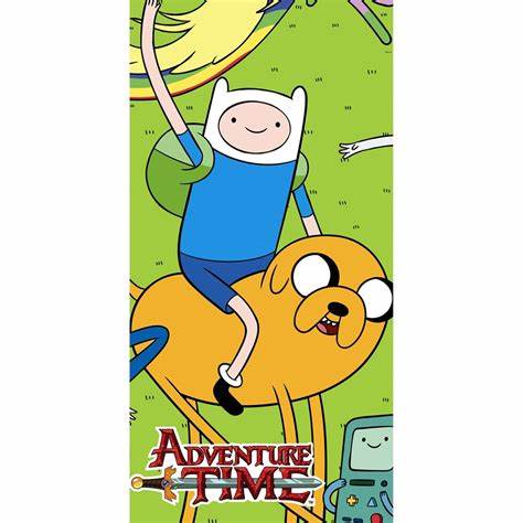 ADVENTURE TIME PLASTIC TABLECOVER 137CM x 244CM