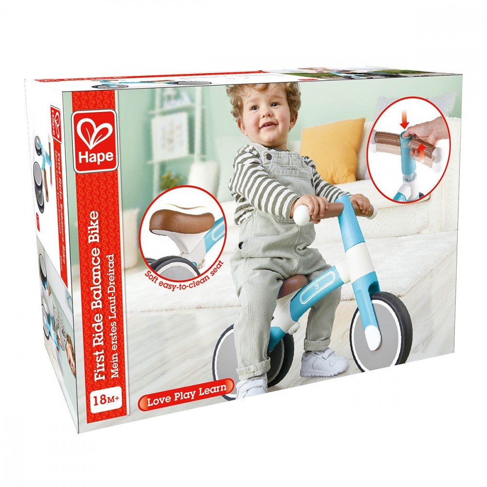 HAPE FIRST RIDE BALANCE BIKE BLUE