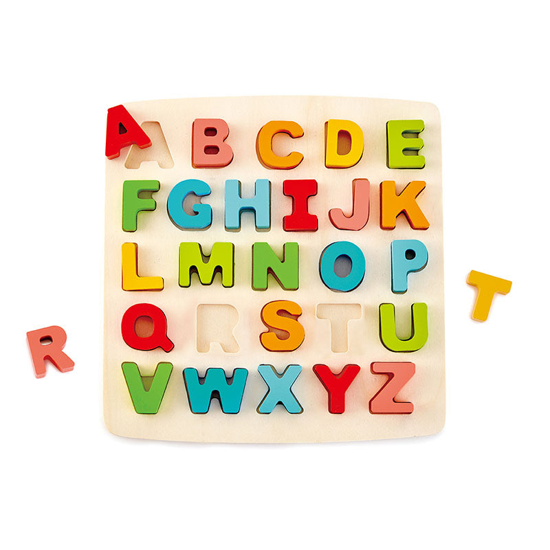 HAPE CHUNKY ALPHABET PUZZLE - CAPITAL LETTERS