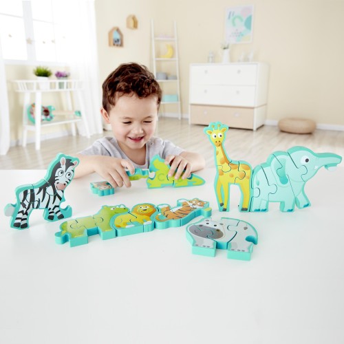 HAPE ALPHABET & ANIMAL PARADE PUZZLE