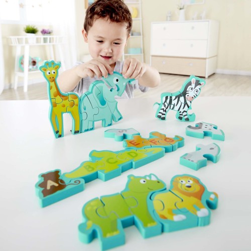 HAPE ALPHABET & ANIMAL PARADE PUZZLE