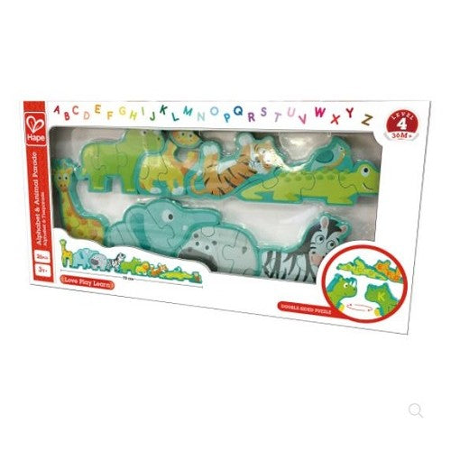 HAPE ALPHABET & ANIMAL PARADE PUZZLE