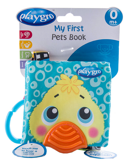 PLAYGRO MY FIRST PETS BOOK