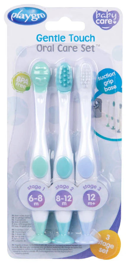 PLAYGRO GENTLE TOUCH ORAL CARE SET